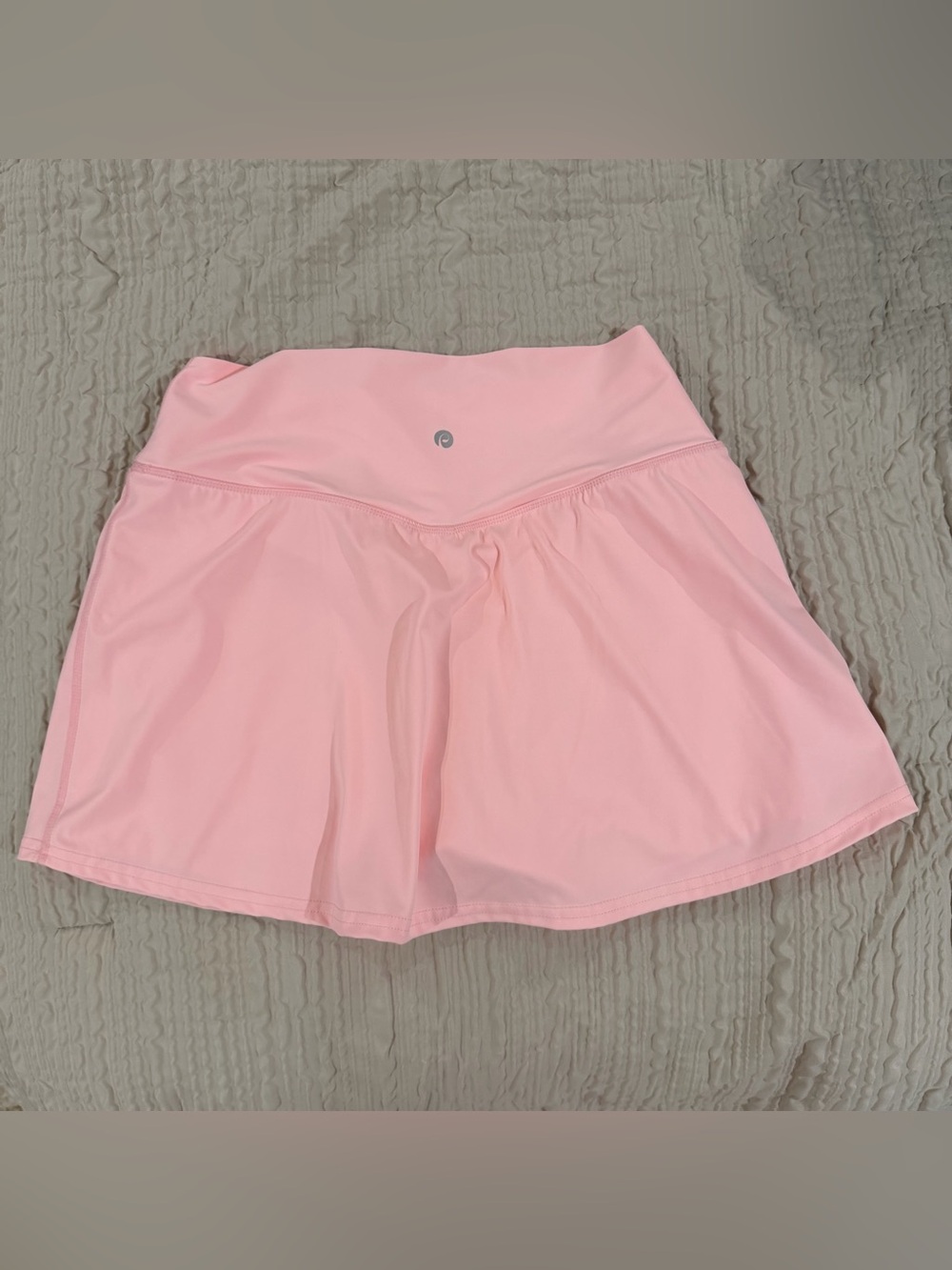 Pink Women's Active Skirt with shorts and pockets
